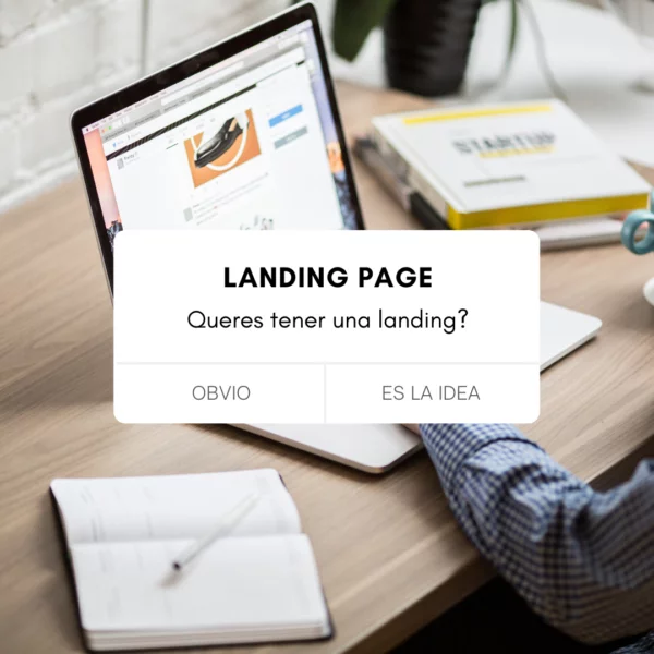 landing page