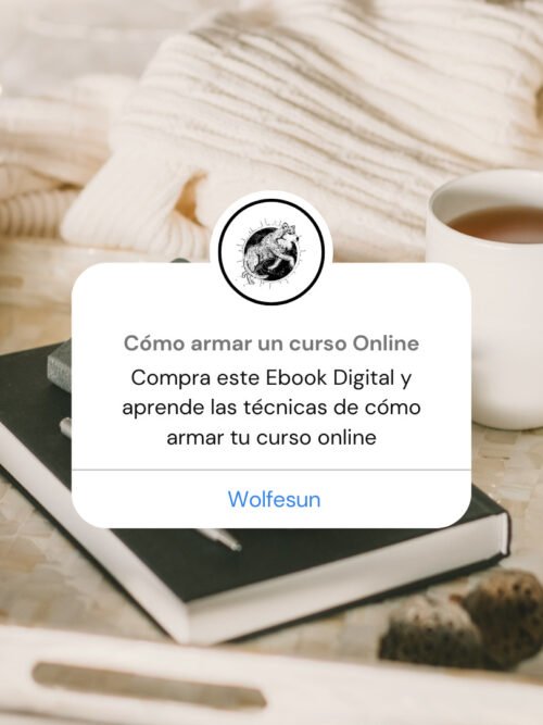 Como armar tu curso online